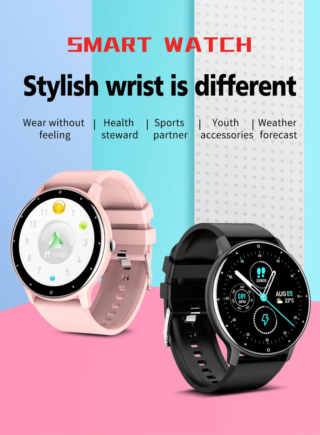 T950 SMARTWATCH FOR ANDROID/IOS