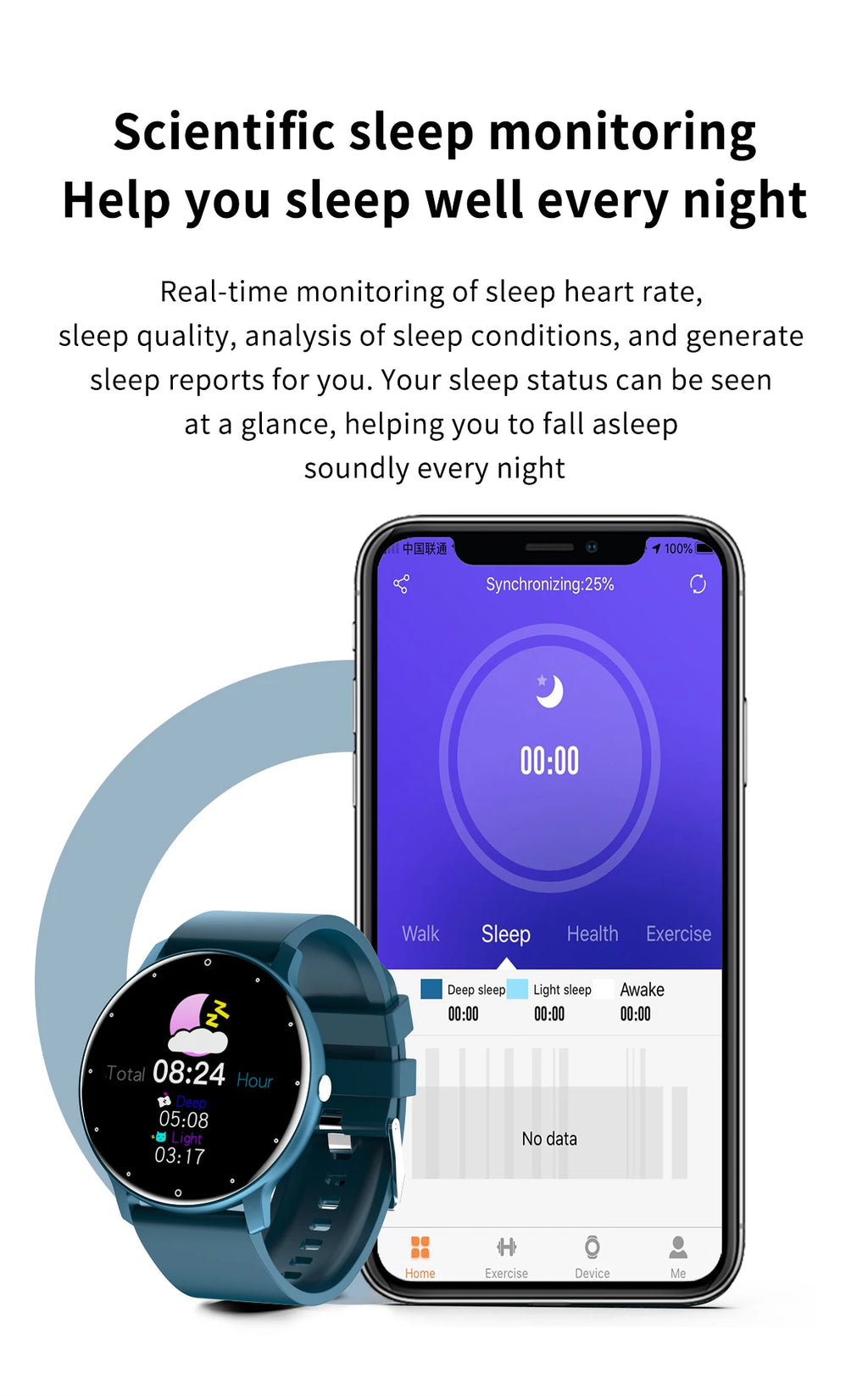 T950 SMARTWATCH FOR ANDROID/IOS