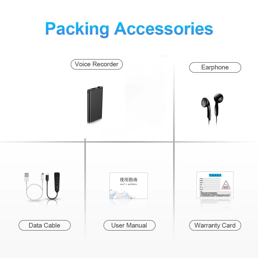 MINI VOICE RECORDER - EAR LIFE