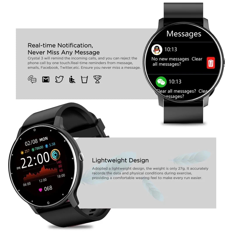 T950 SMARTWATCH FOR ANDROID/IOS