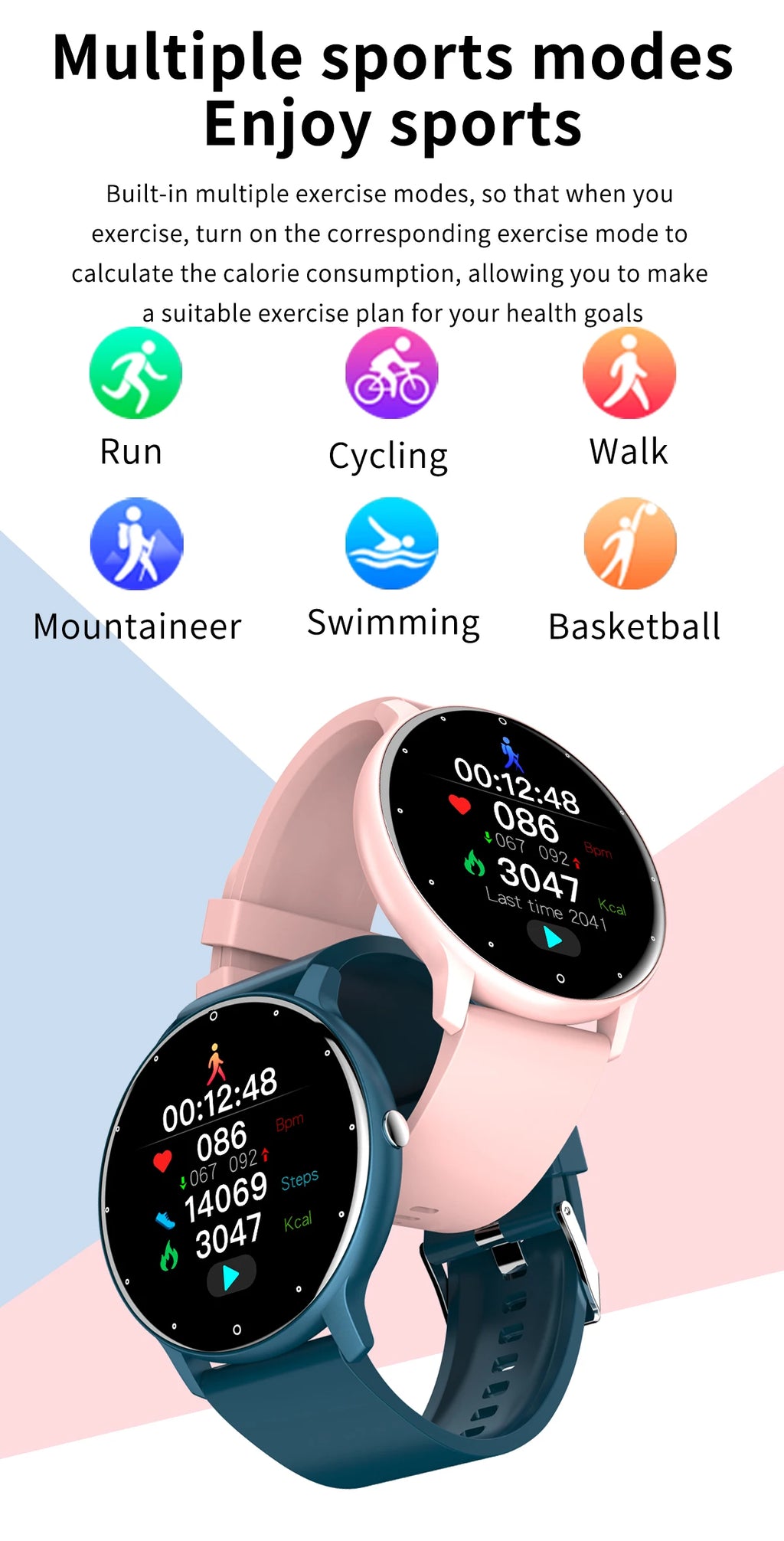 T950 SMARTWATCH FOR ANDROID/IOS