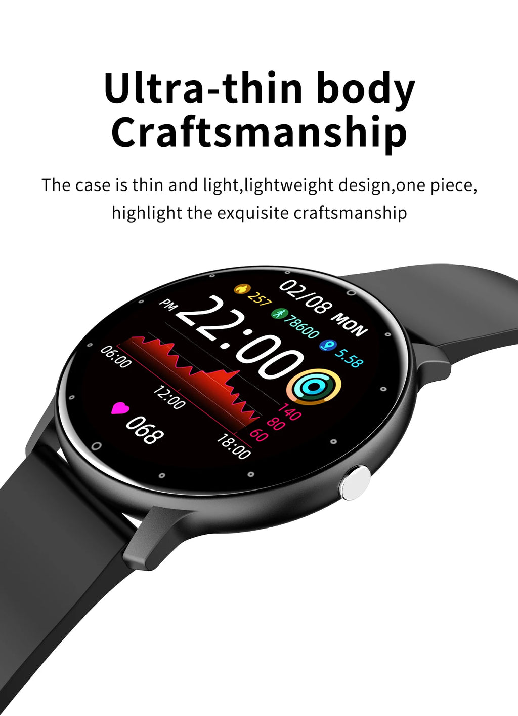 T950 SMARTWATCH FOR ANDROID/IOS