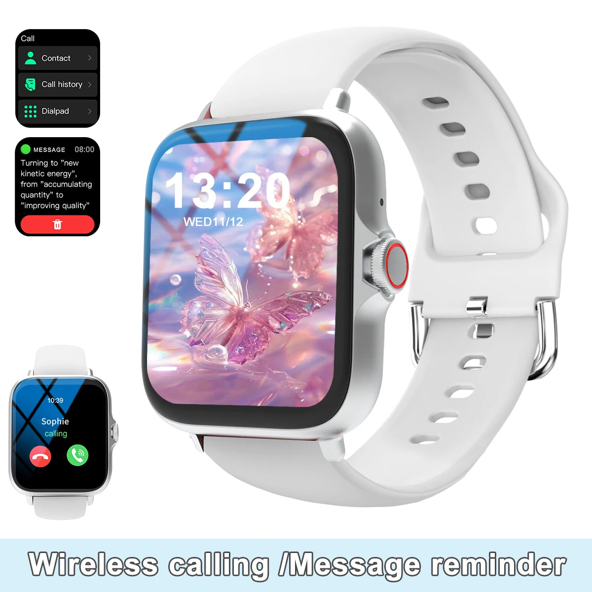SMARTWATCH T9500 - Connected via Bluetooth
