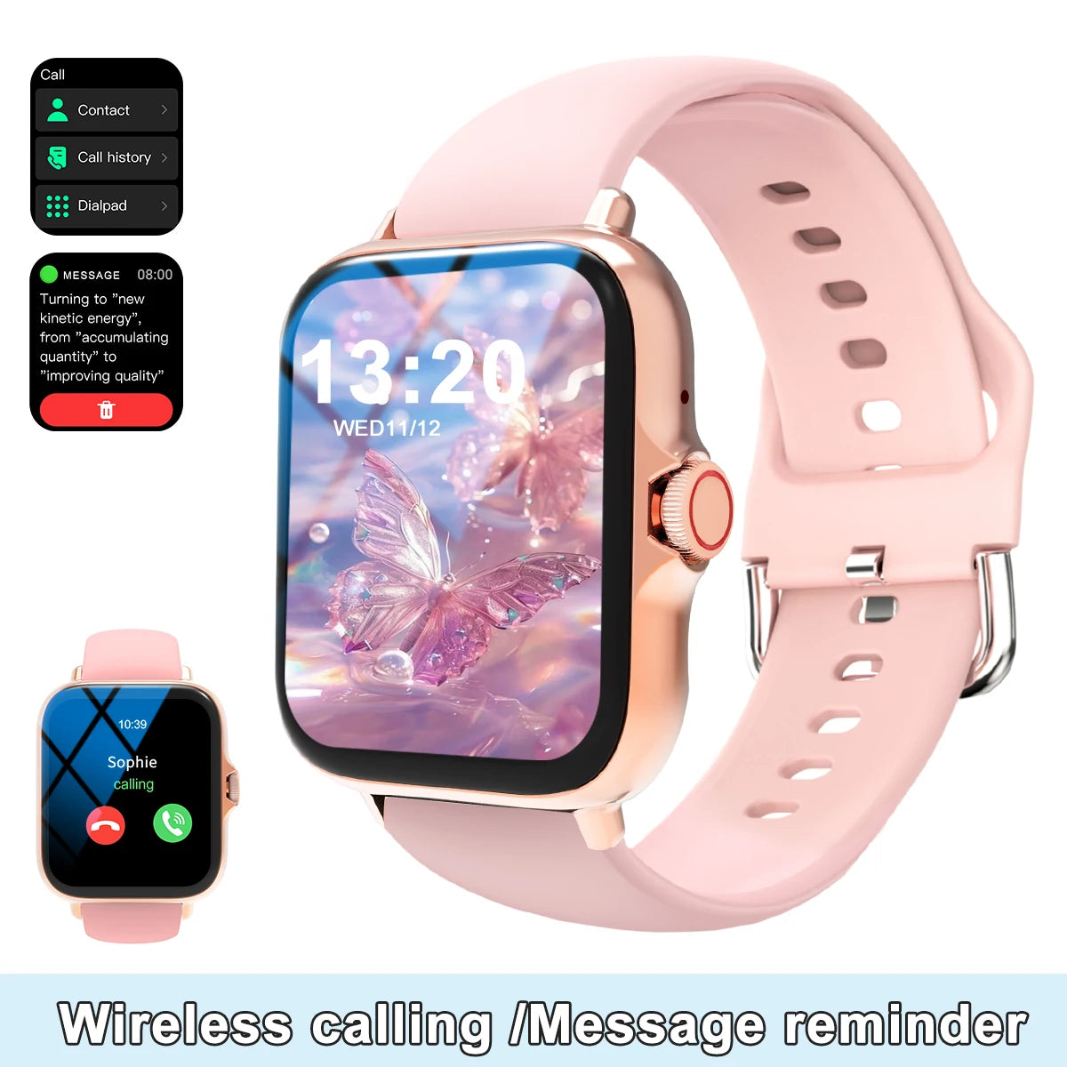 SMARTWATCH T9500 - Connected via Bluetooth