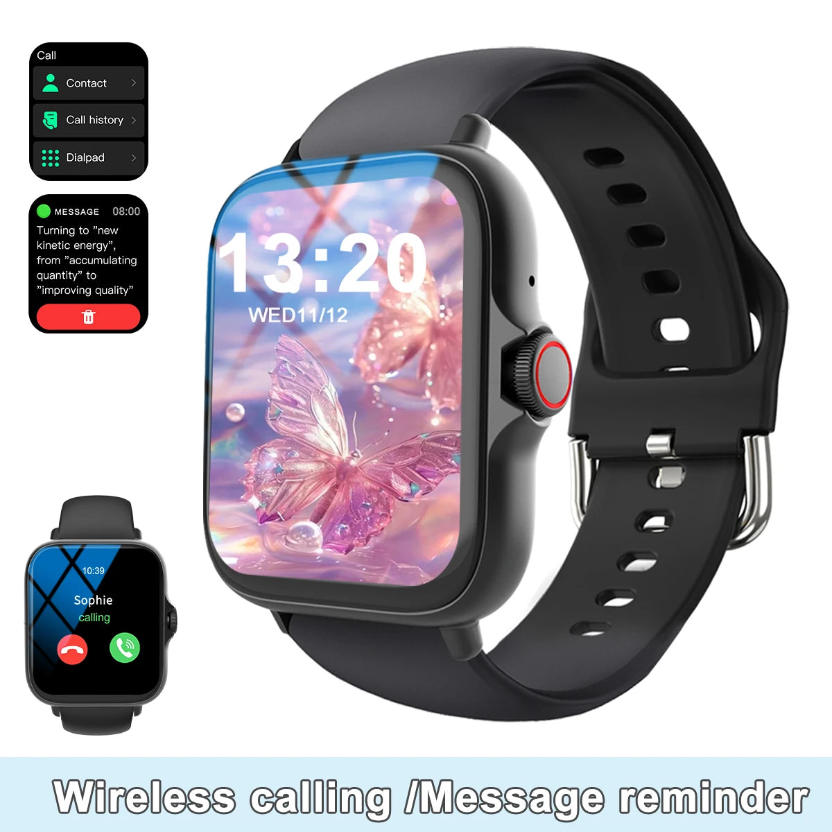 SMARTWATCH T9500 - Connected via Bluetooth